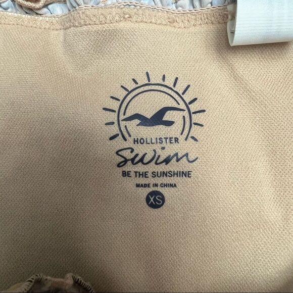 Hollister cheetah print textured bikini bottom size extra small XS - Picture 6 of 7